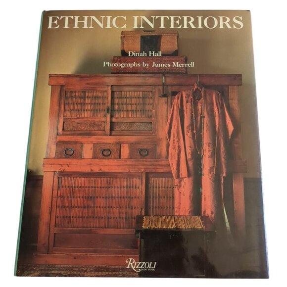 Ethnic Interiors By Dinah Hall Hardcover Book With 300+ Photos Showcasing Global - Picture 1 of 8